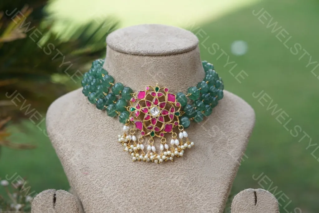 Real fluorites Choker(4-813)(R)