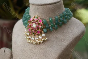 Real fluorites Choker(4-813)(R)