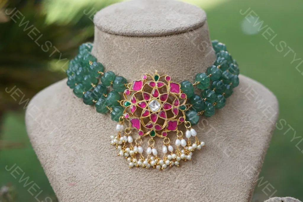 Real fluorites Choker(4-813)(R)