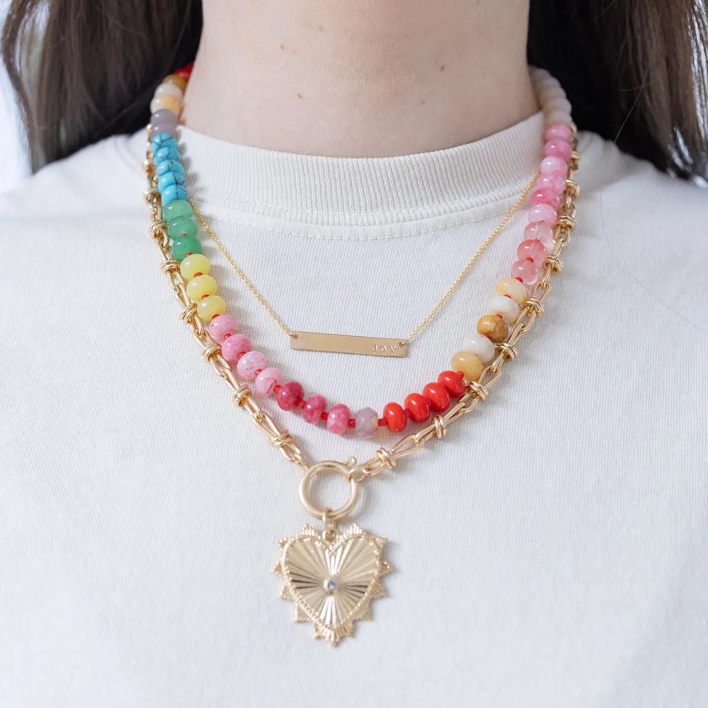 Rectangle Bar Necklace or Bracelet