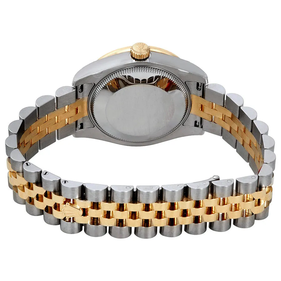 Rolex Datejust Lady 31 Black Dial Stainless Steel and 18K Yellow Gold Jubilee Bracelet Automatic Watch 178383BKSJ