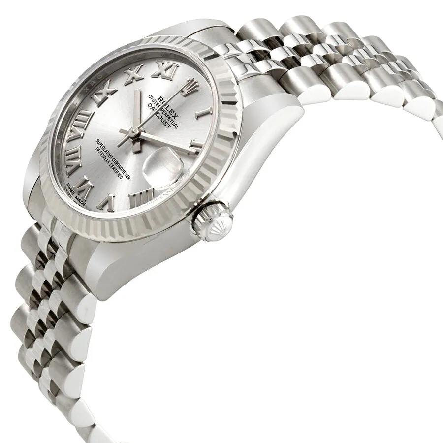 Rolex Datejust Lady 31 Silver Dial Stainless Steel Jubilee Bracelet Automatic Watch 178274SRJ