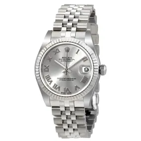 Rolex Datejust Lady 31 Silver Dial Stainless Steel Jubilee Bracelet Automatic Watch 178274SRJ
