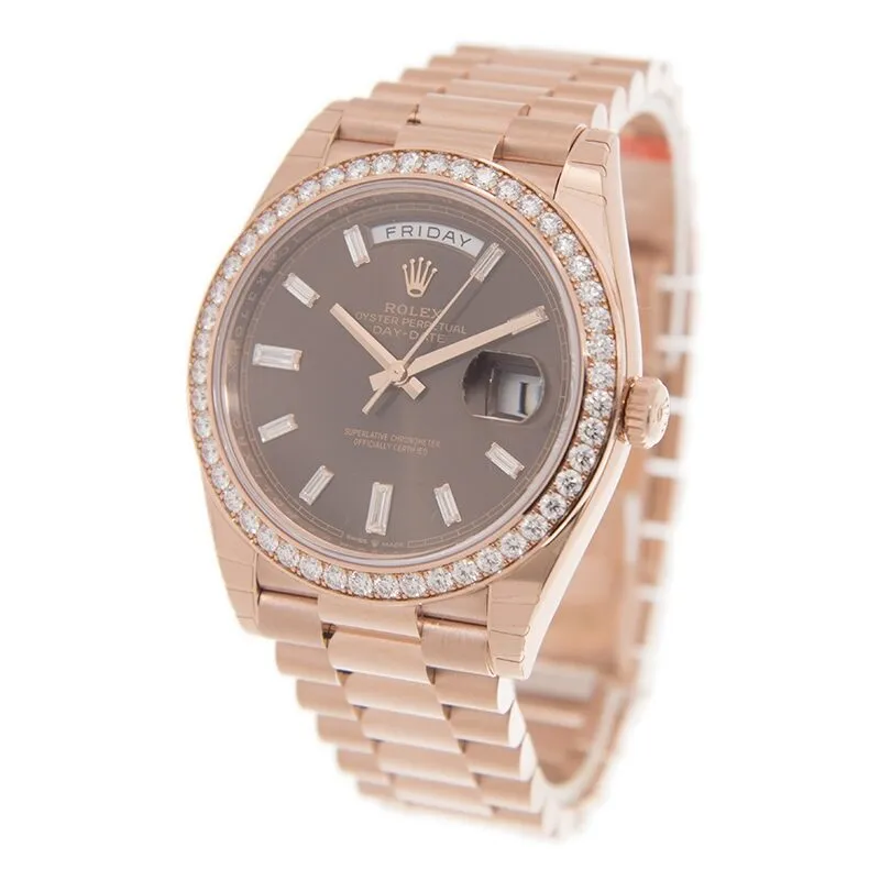Rolex Day-Date 40 Automatic Diamond Men's Watch 228345CHDP