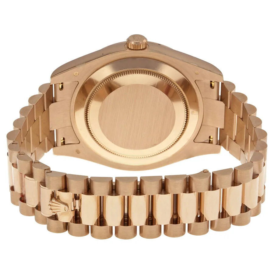 Rolex Day-Date II Champagne Dial 18K Everose Gold President Automatic Men's Watch 218235CDP