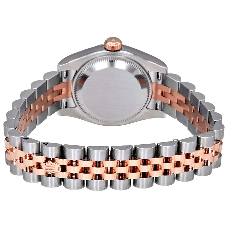 Rolex Lady Datejust 26 Chocolate Brown Dial Stainless Steel and 18K Everose Gold Jubilee Bracelet Automatic Watch 179171CHRDJ