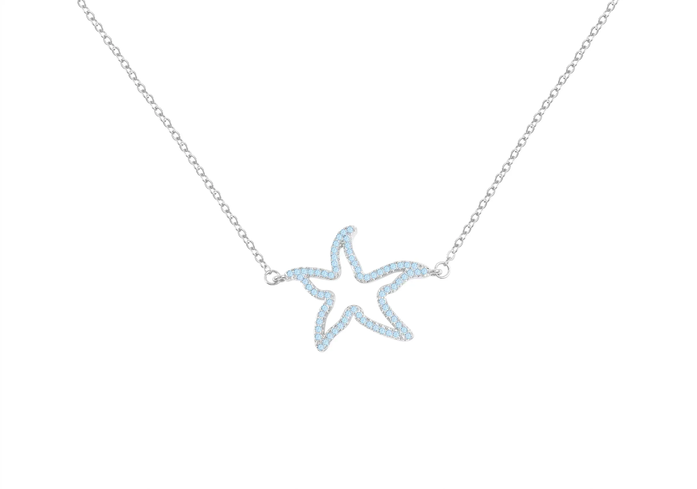 SEA STAR BLING NECKLACE