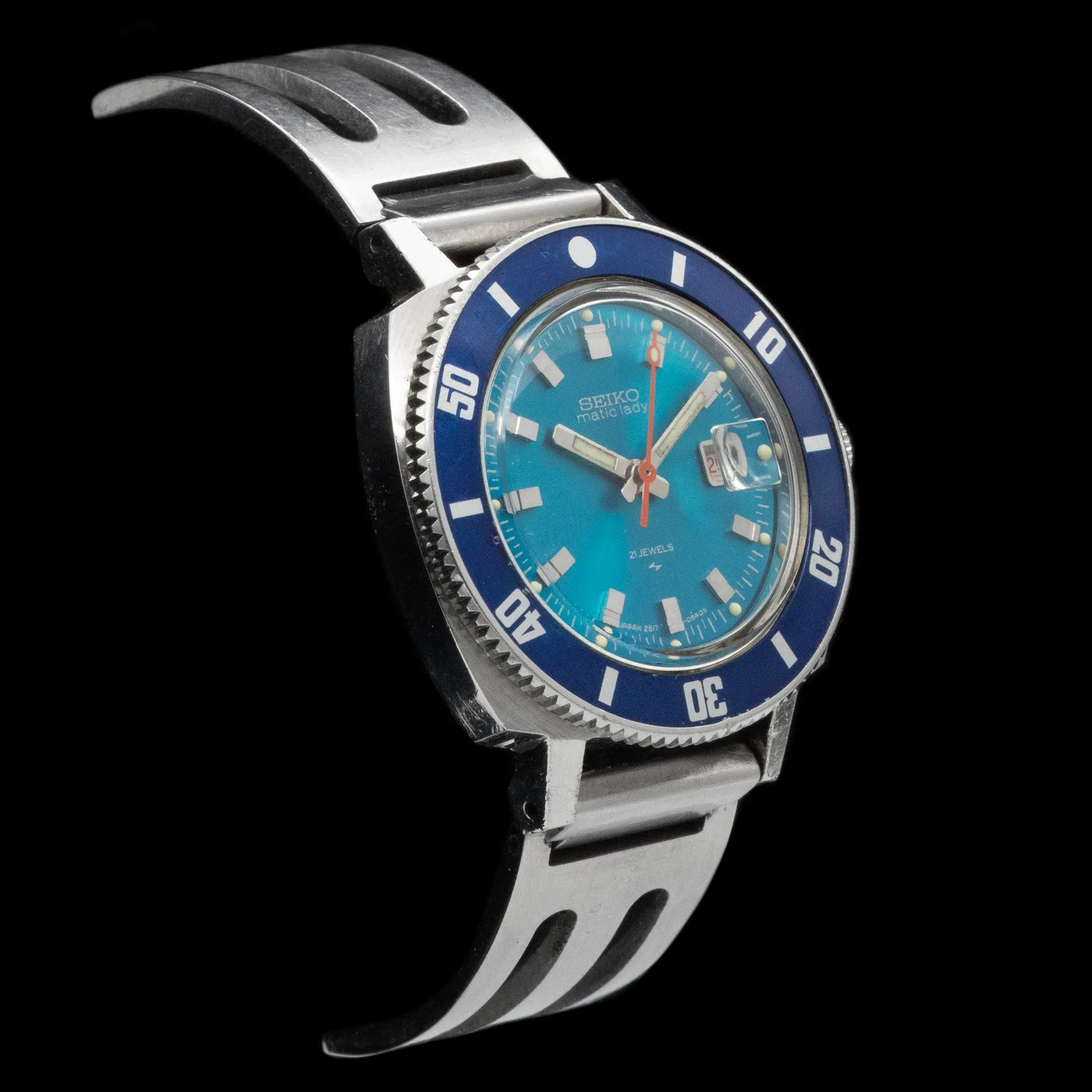 Seiko - 1969 Ladies Matic Diver Blue Bezel 2517-3271