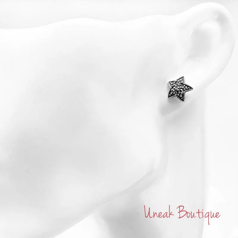 Shining Star Marcasite Earrings