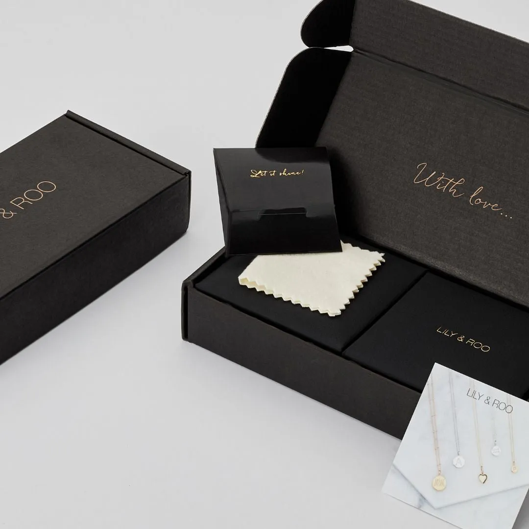 Solid Gold Single Pearl Stud Earrings