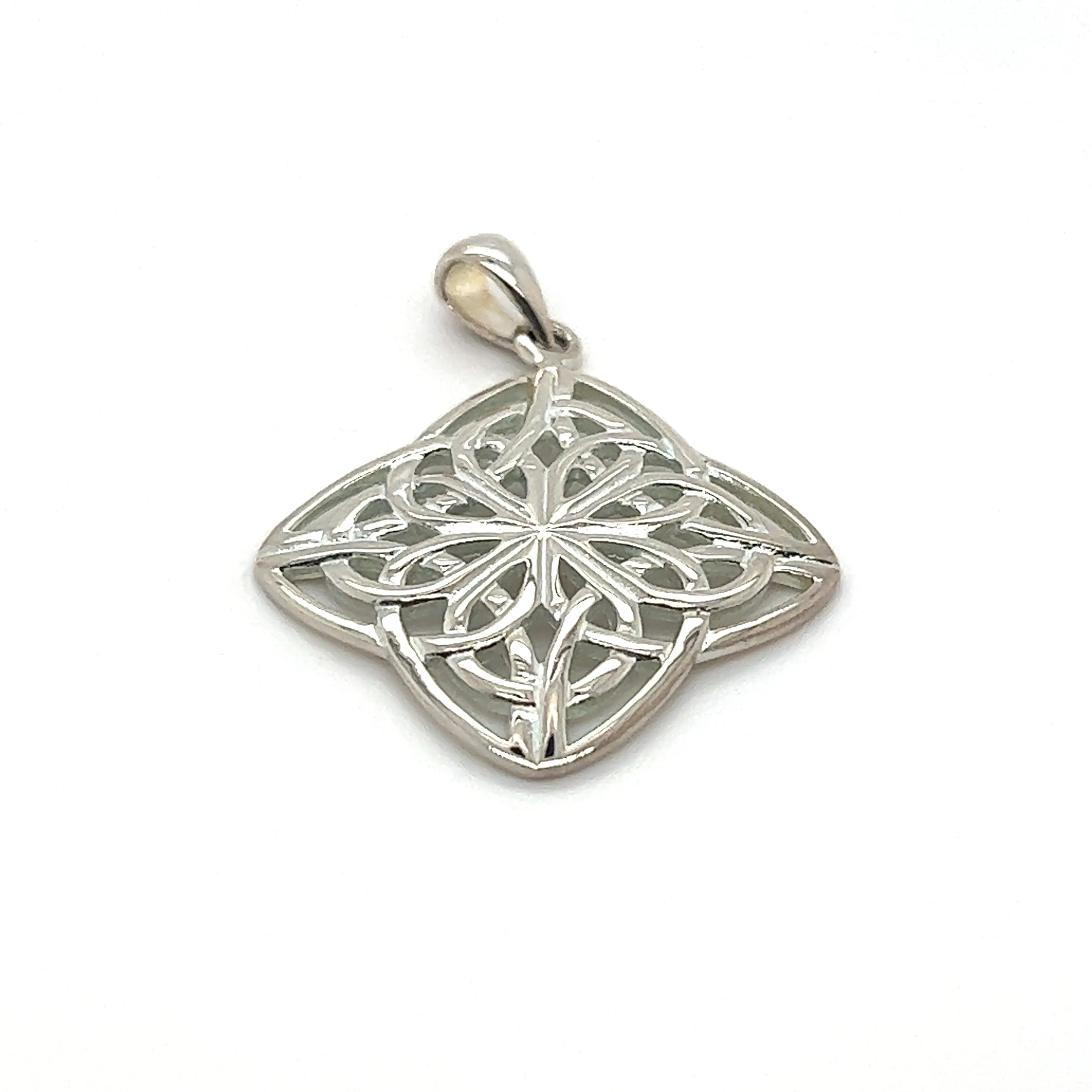 Square Celtic Knot Pendant