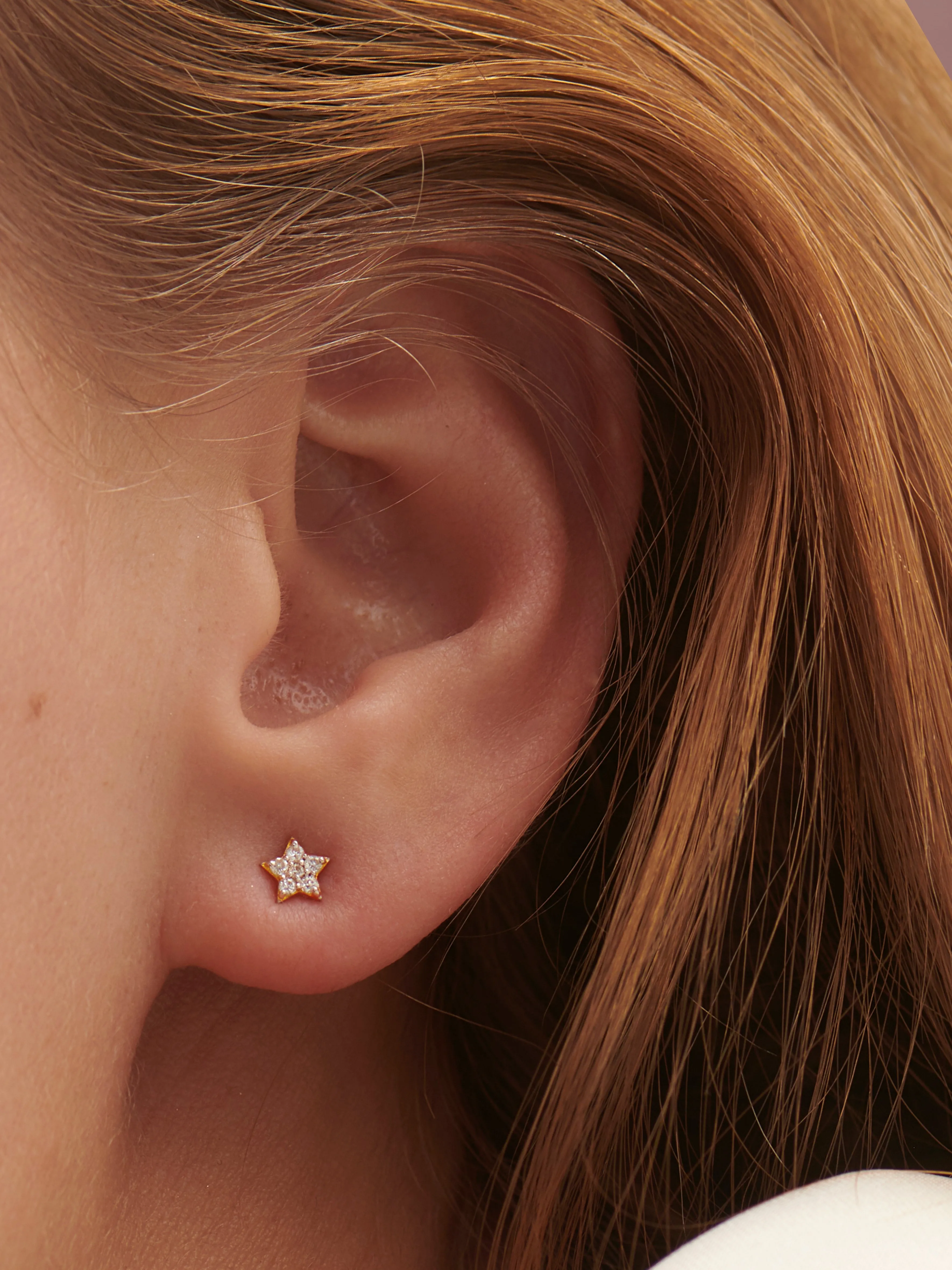Star Diamond Earrings