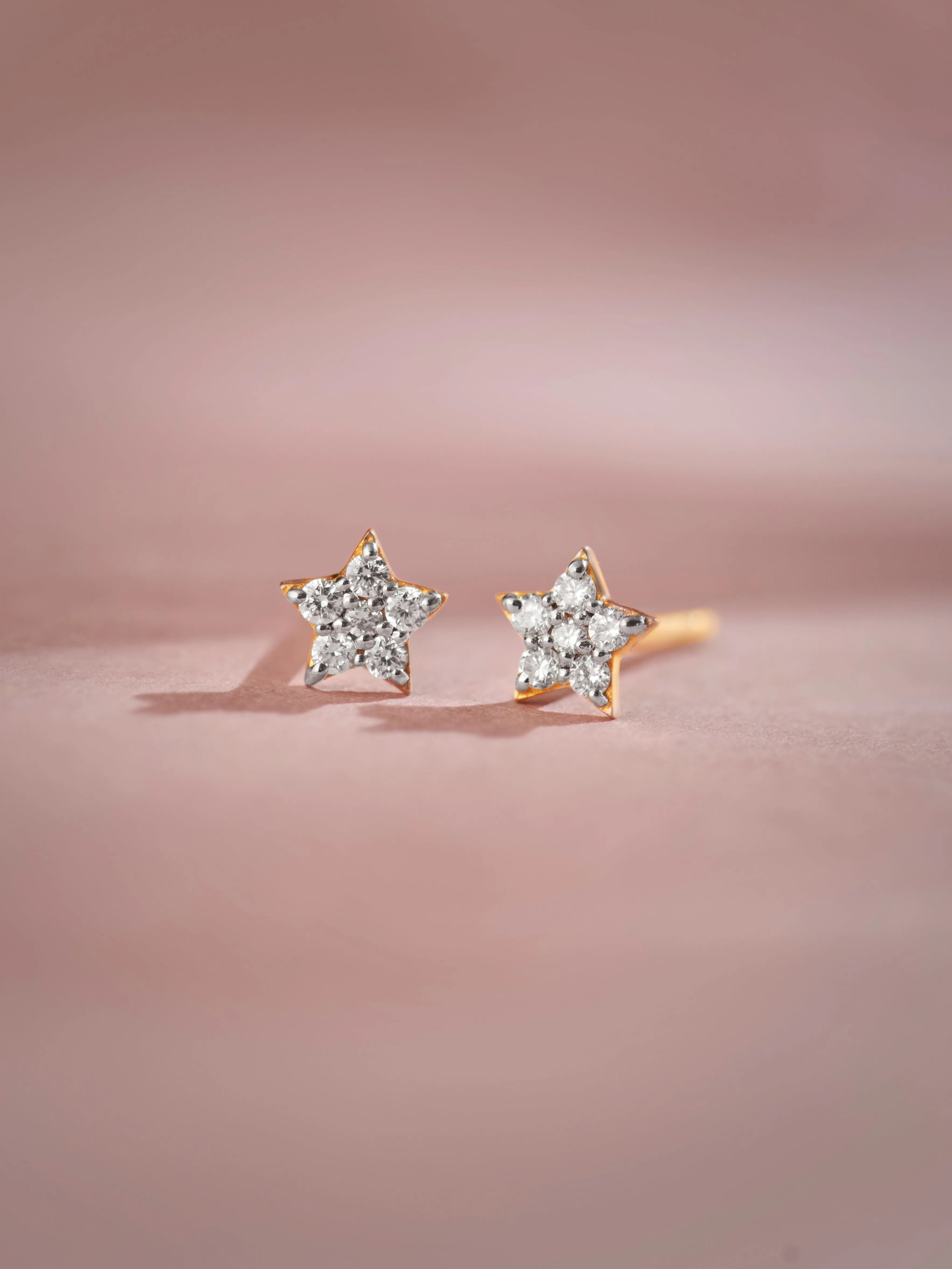 Star Diamond Earrings