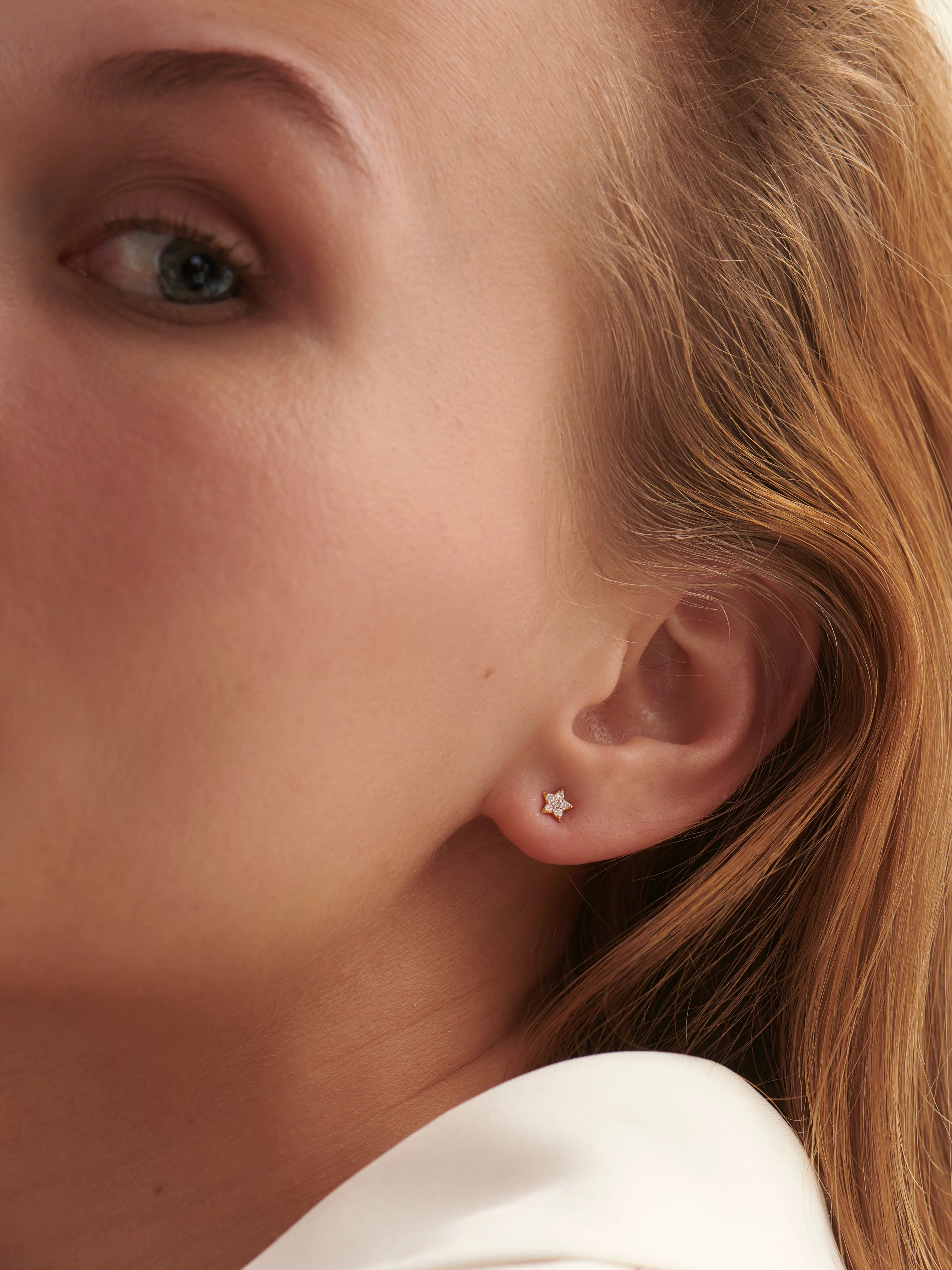 Star Diamond Earrings