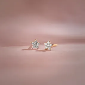 Star Diamond Earrings