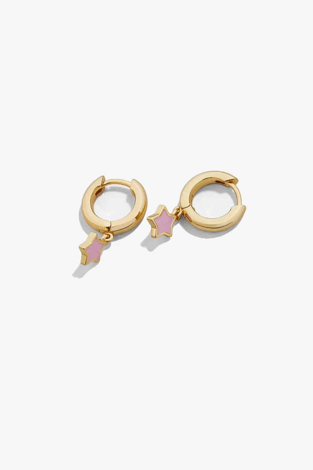 Star Moon Decoration Metal Earrings