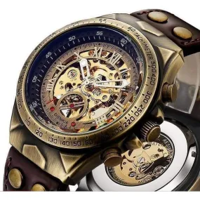 Steampunk Skeleton Wrist Watch