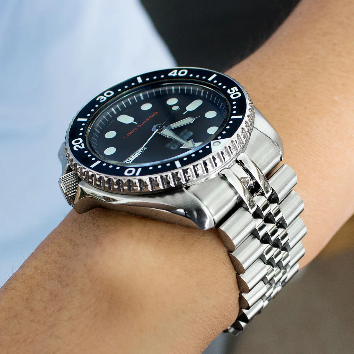 Super-J Louis compatible with Seiko SKX007, Diver B