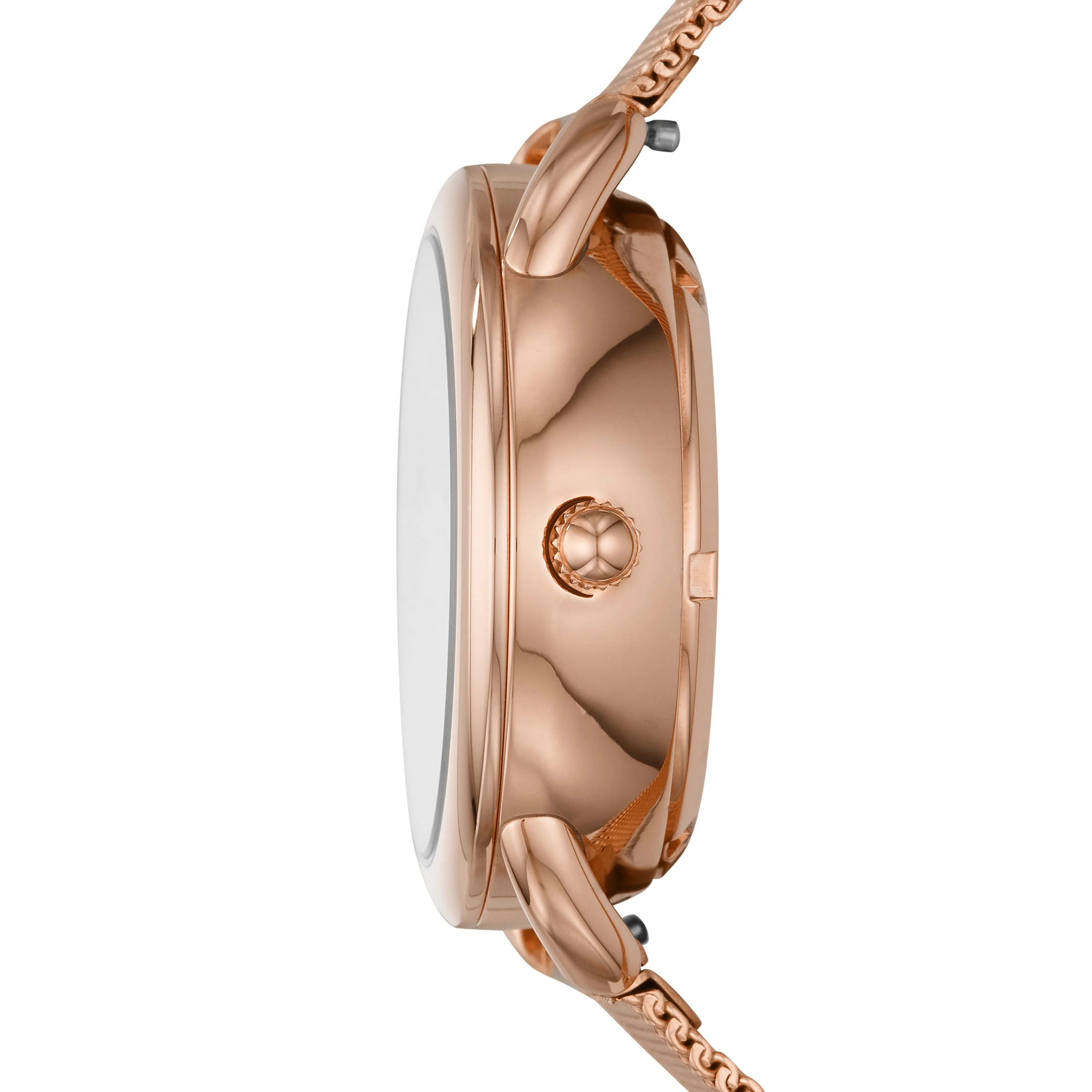 Tailor Automatic Rose Gold-Tone Stainless Steel Mesh Watch