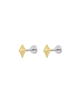 The Pyramid Star Studs