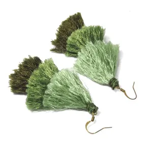 Triple Tassel Earrings, A