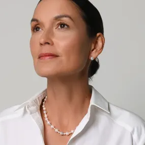 White, Gold & Grey Seed Akoya  'The Original' Pearl Necklace