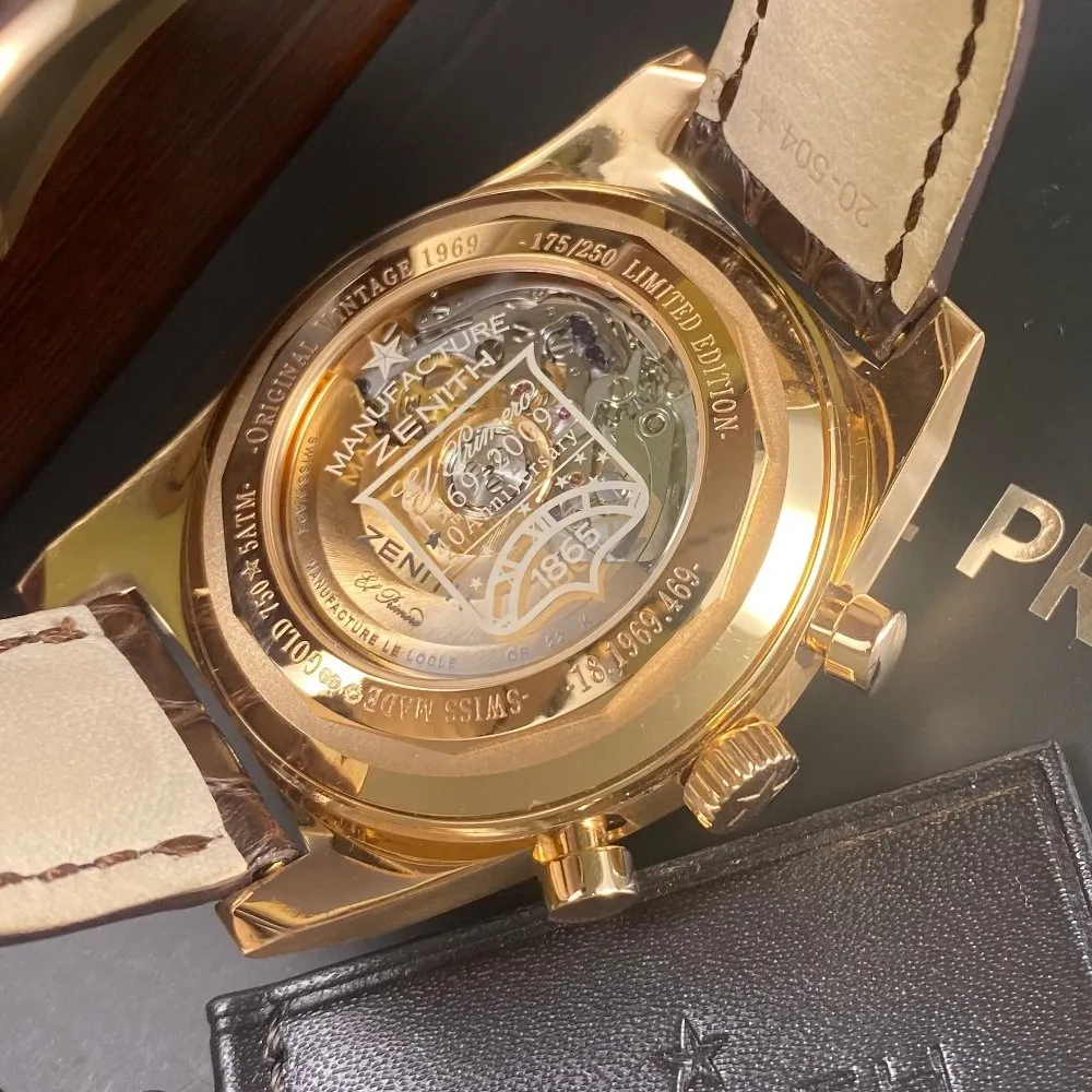 Zenith El Primero Chronograph Vintage 1969 18.1969.469