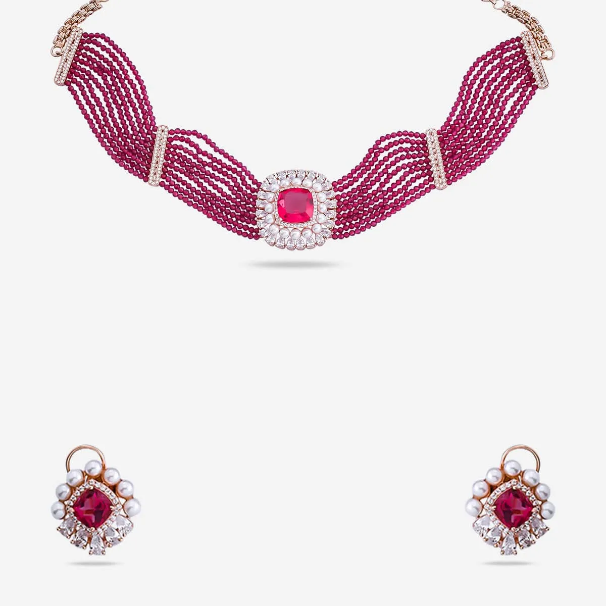 Zircon Necklace 163813